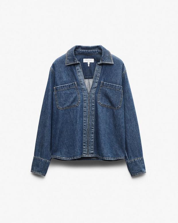 Rag & Bone Channing Denim Shirt