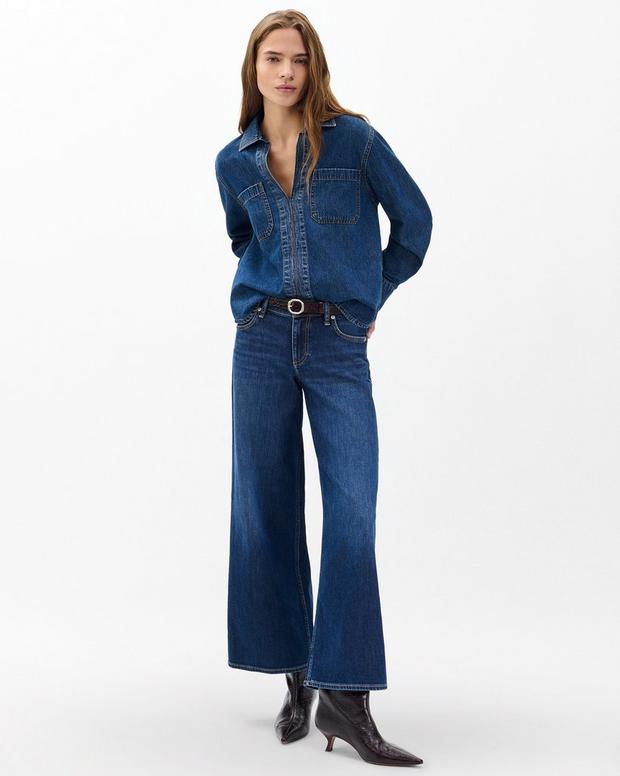 Rag & Bone Channing Denim Shirt