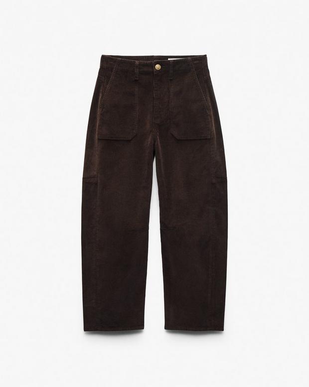 Rag & Bone Charlie Ankle Barrel Corduroy Pants