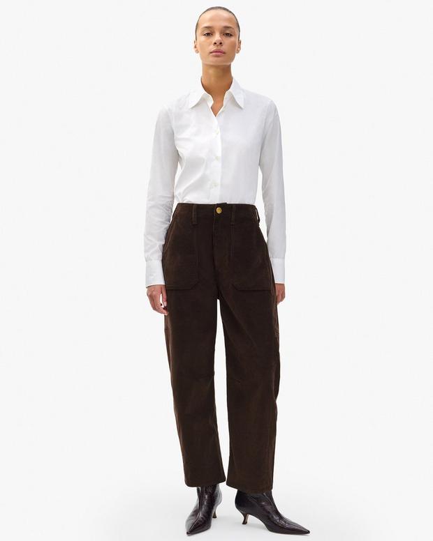 Rag & Bone Charlie Ankle Barrel Corduroy Pants