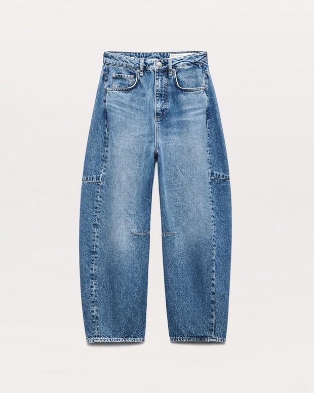Rag & Bone Charlie Ankle-Length Barrel Jeans
