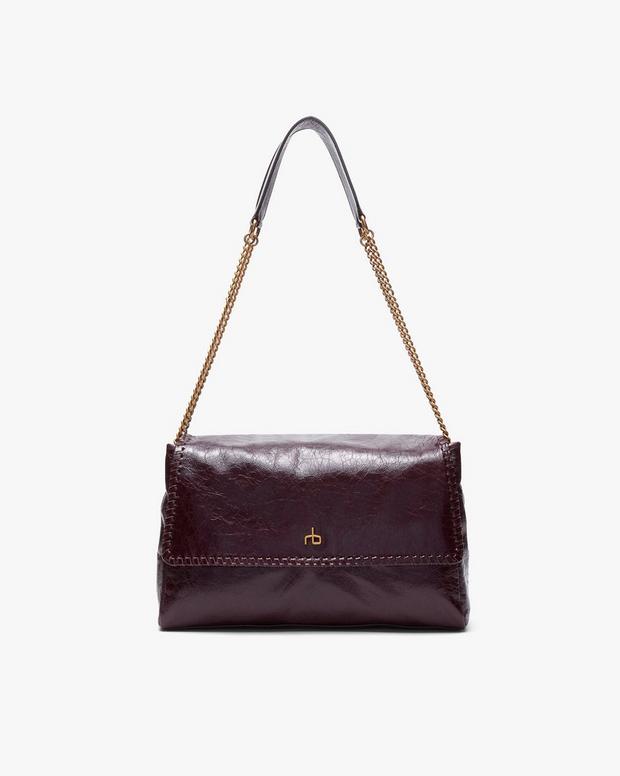 rag & bone Chelsea Large Leather Flap Bag
