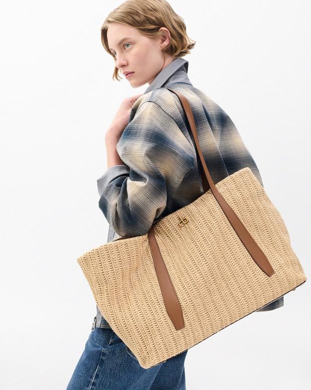Rag & Bone Chelsea Straw Tote