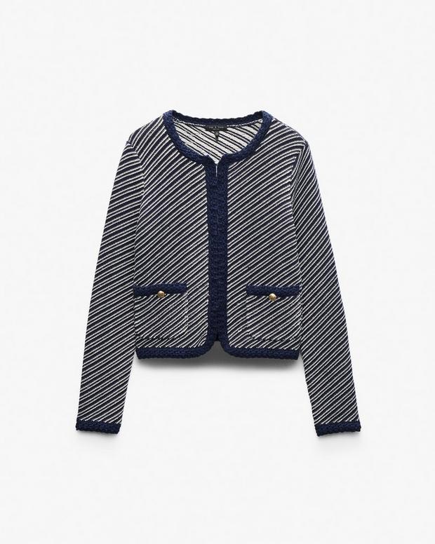 Rag & Bone Claire Striped Cardigan