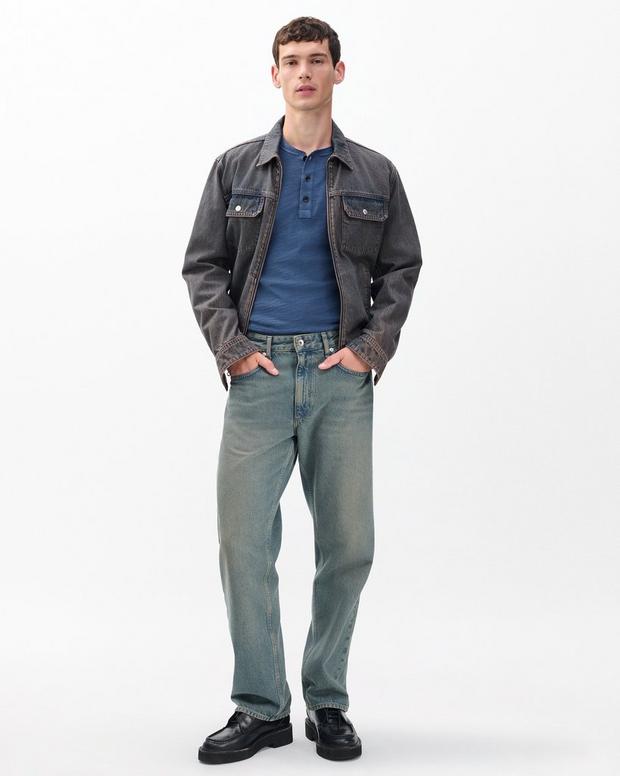 Rag & Bone Classic Flame Henley