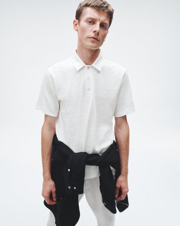 rag & bone Classic Flame Polo Shirt