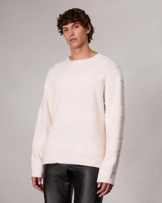 Rag & Bone Colton Relaxed Fit Wool-Blend Sweater
