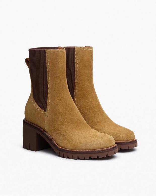 Rag & Bone Corey Heeled Suede Chelsea Boots