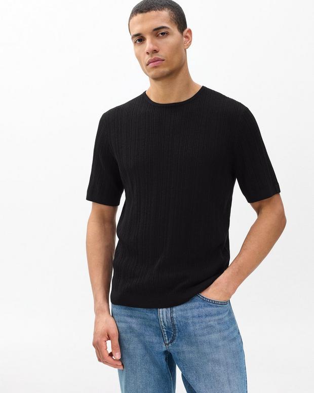 Rag & Bone Crawford Wool-Cashmere Sweater Tee