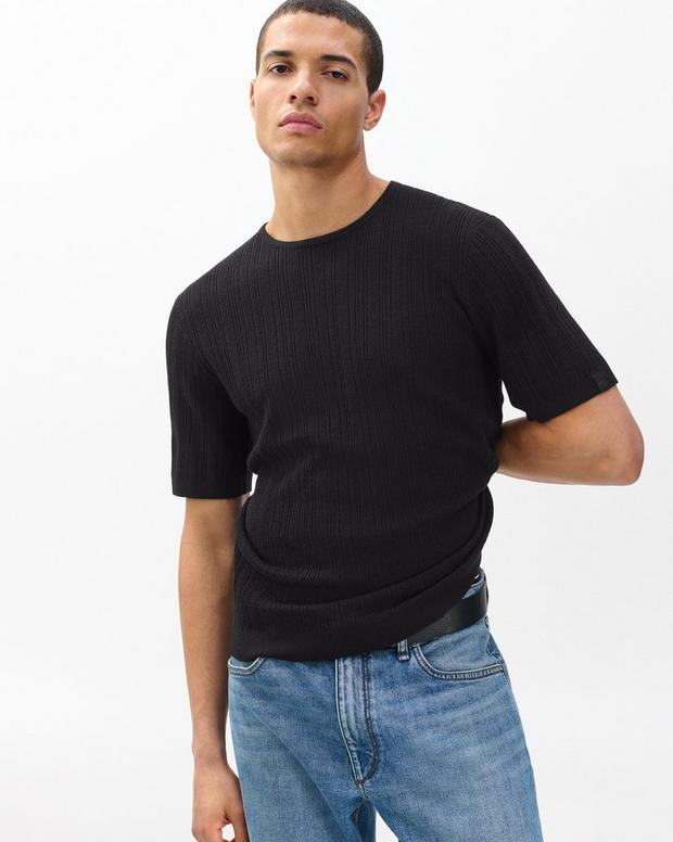Rag & Bone Crawford Wool-Cashmere Sweater Tee