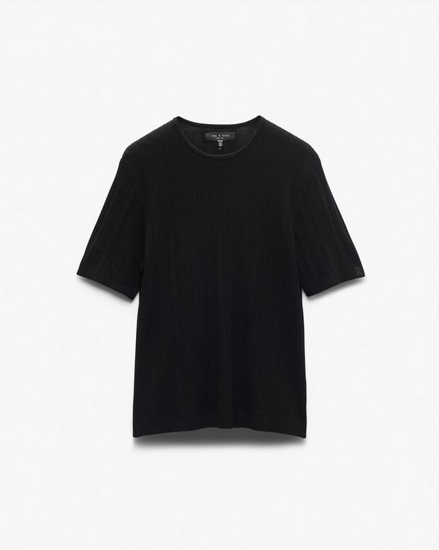 rag & bone Crawford Wool-Cashmere Sweater Tee