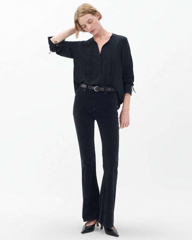 Rag & Bone Dahlia Flare Velvet Pants