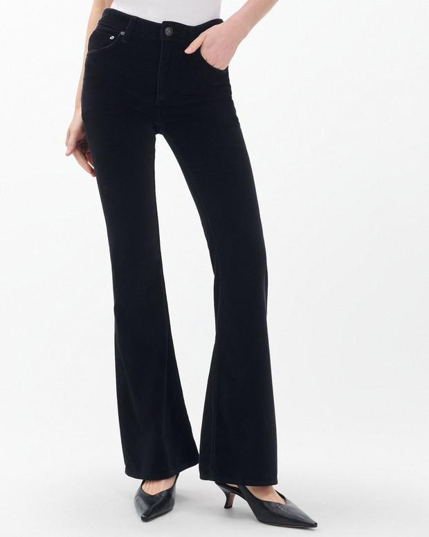 Rag & Bone Dahlia Flare Velvet Pants