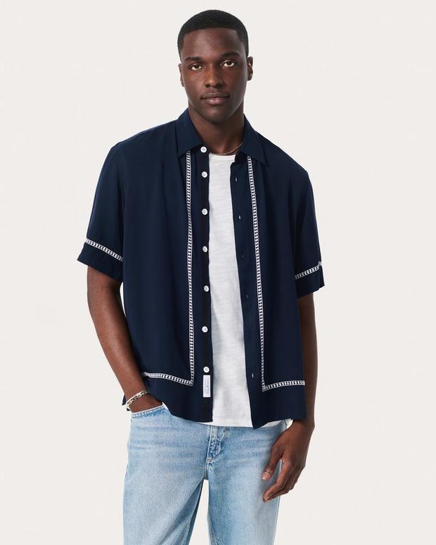 rag & bone Dalton Embroidered Shirt
