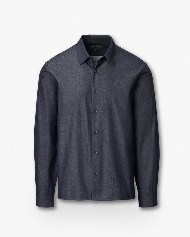 Rag & Bone Dalton Japanese Denim Shirt