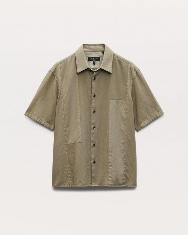 Rag & Bone Dalton Patchwork Shirt