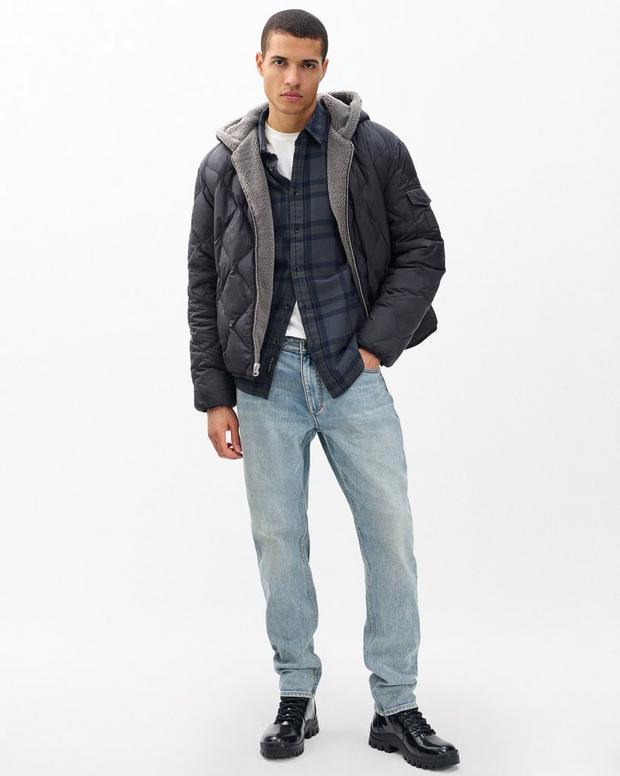Rag & Bone Dane Quilted Hooded Jacket