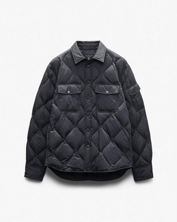 Rag & Bone Dane Quilted Shirt Jacket