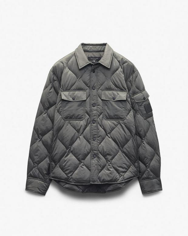 Rag & Bone Dane Quilted Shirt Jacket