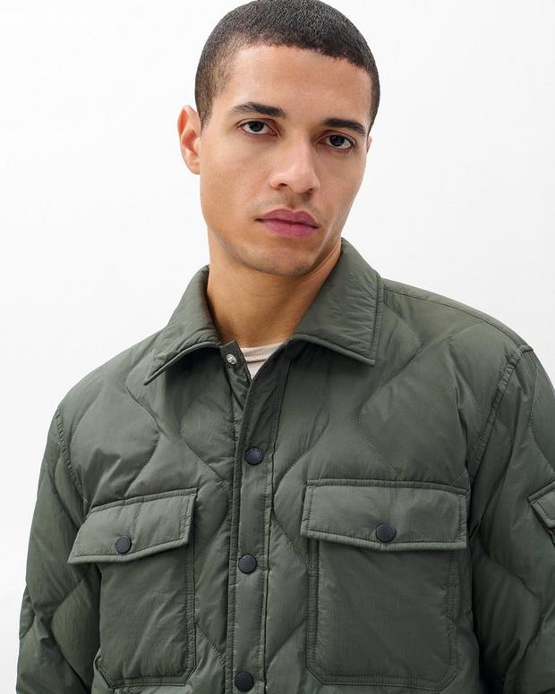 Rag & Bone Dane Quilted Shirt Jacket