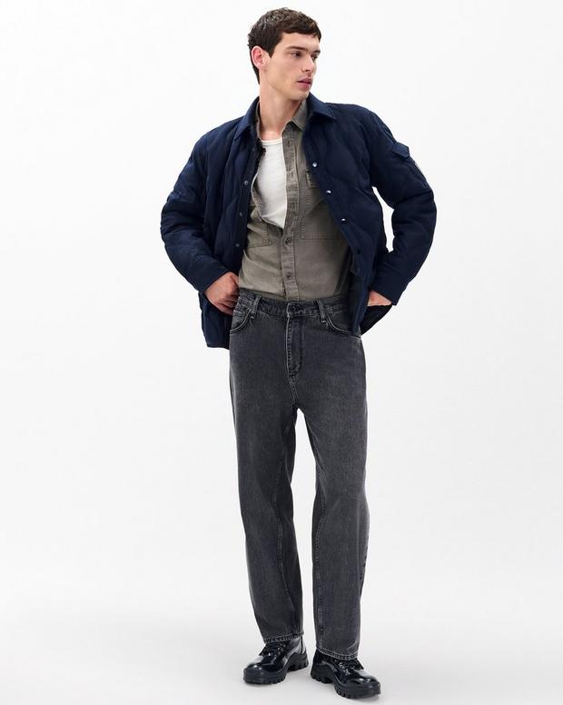 Rag & Bone Dane Wool-Cashmere Quilted Shirt Jacket