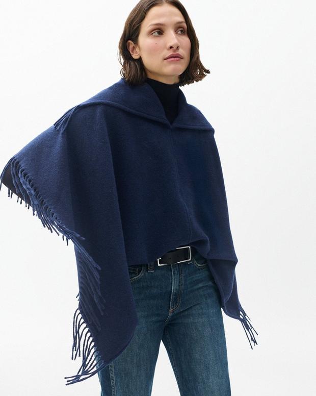 rag & bone Darcey Italian Wool Cowl Poncho