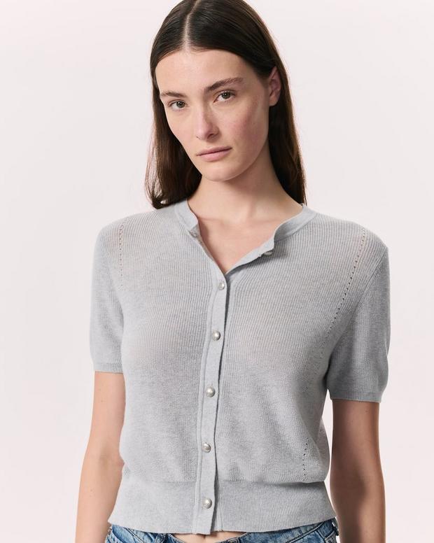 Rag & Bone Dina Cotton-Cashmere Cardigan