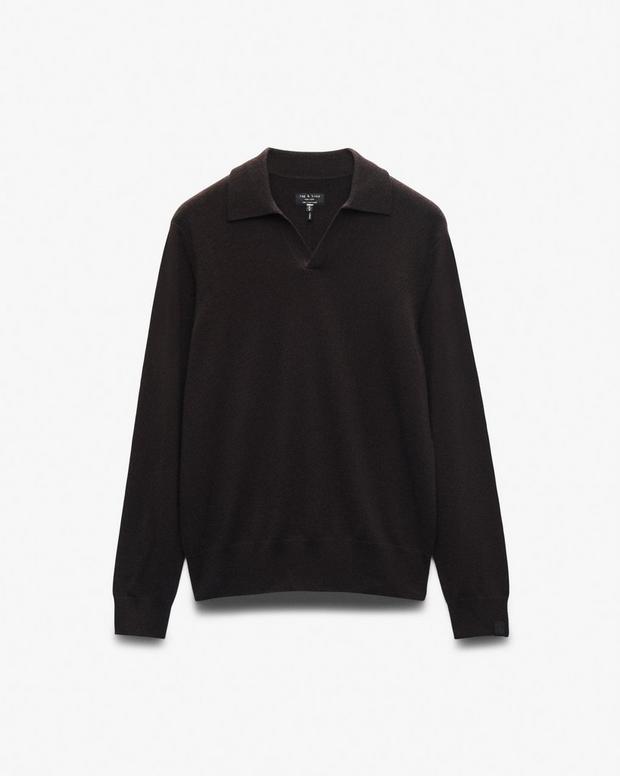 Rag & Bone Downing Cashmere Polo