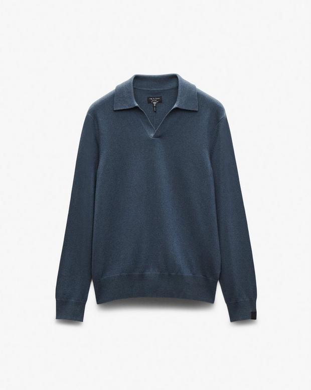 Rag & Bone Downing Cashmere Polo