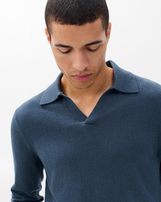 rag & bone Downing Cashmere Polo