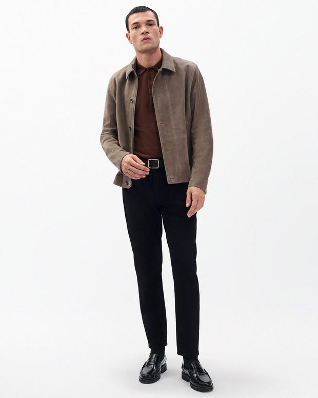 Rag & Bone Downing Lightweight Cashmere Polo