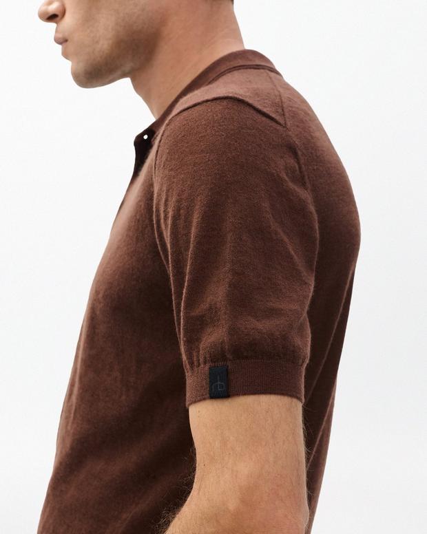 Rag & Bone Downing Lightweight Cashmere Polo