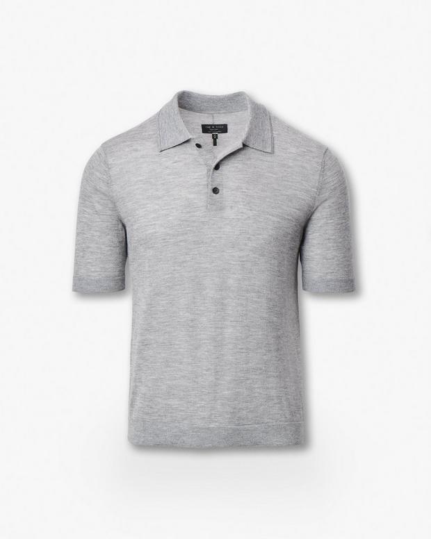 Rag & Bone Downing Lightweight Cashmere Polo