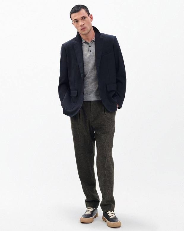 Rag & Bone Downing Lightweight Cashmere Polo