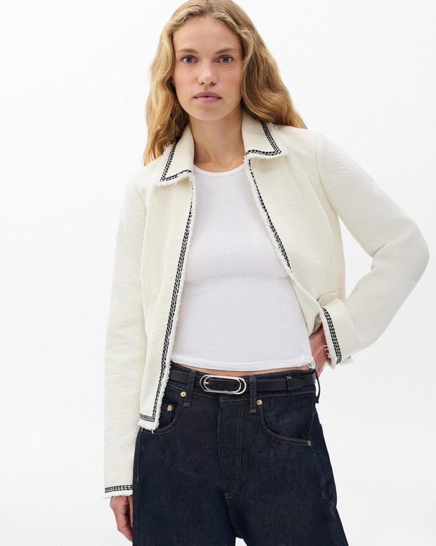 Rag & Bone Duo Rounded Rebound Leather Belt