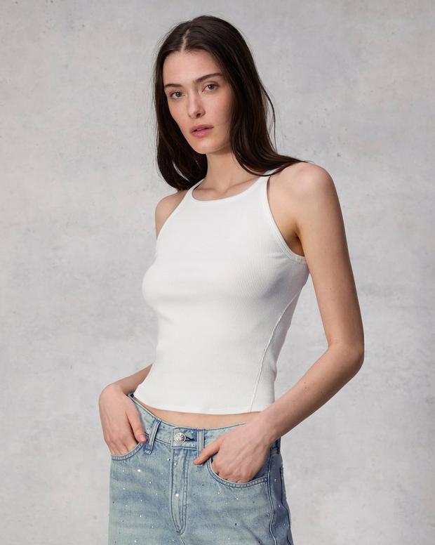 rag & bone Essential Rib String Tank