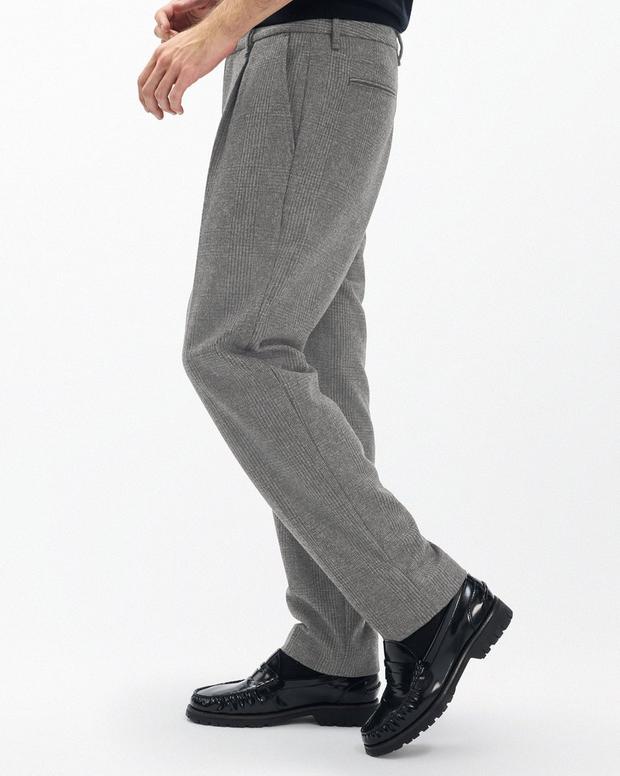Rag & Bone Evan British Plaid Wool Trousers
