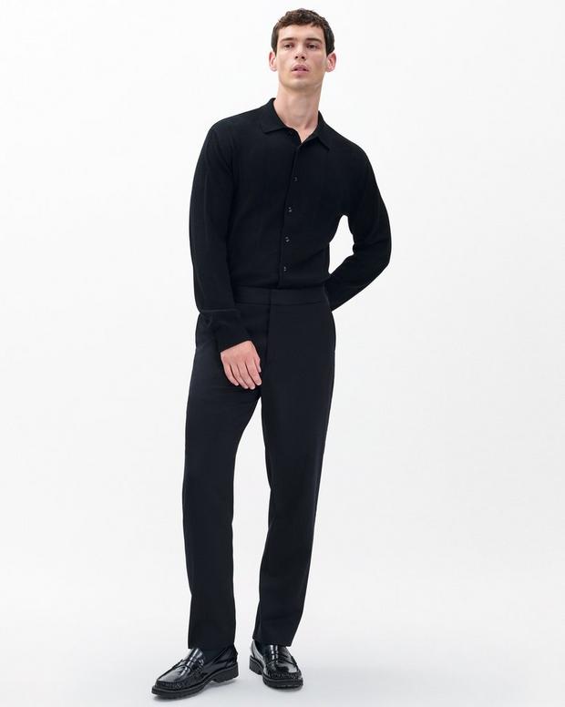 Rag & Bone Evan British Wool Tuxedo Trousers