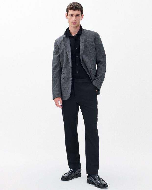 Rag & Bone Evan British Wool Tuxedo Trousers