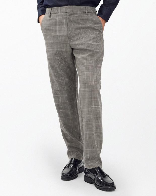 Rag & Bone Evan Italian Plaid Wool Trousers