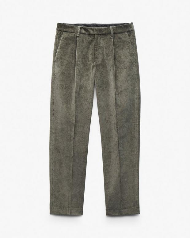 Rag & Bone Evan Pleated Corduroy Trousers