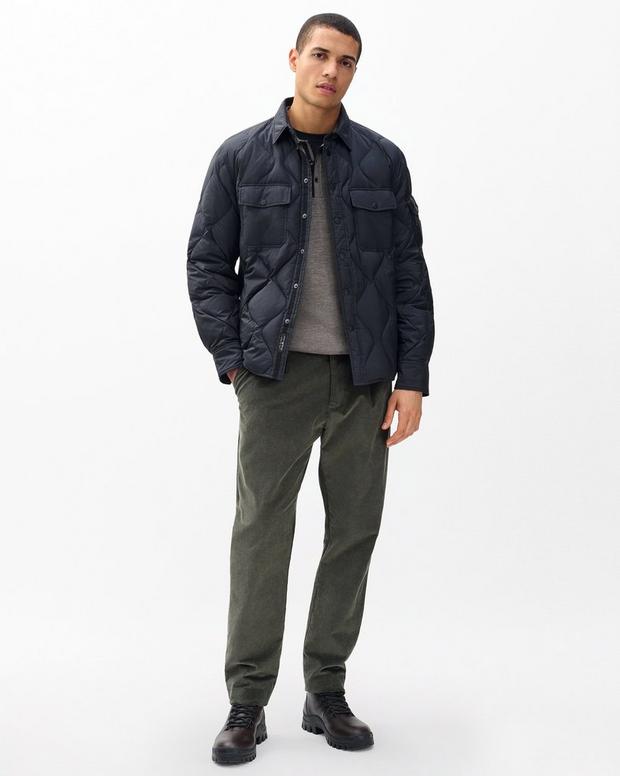 rag & bone Evan Pleated Corduroy Trousers