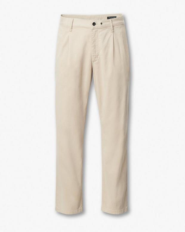 Rag & Bone Evan Pleated Stretch Twill Chinos