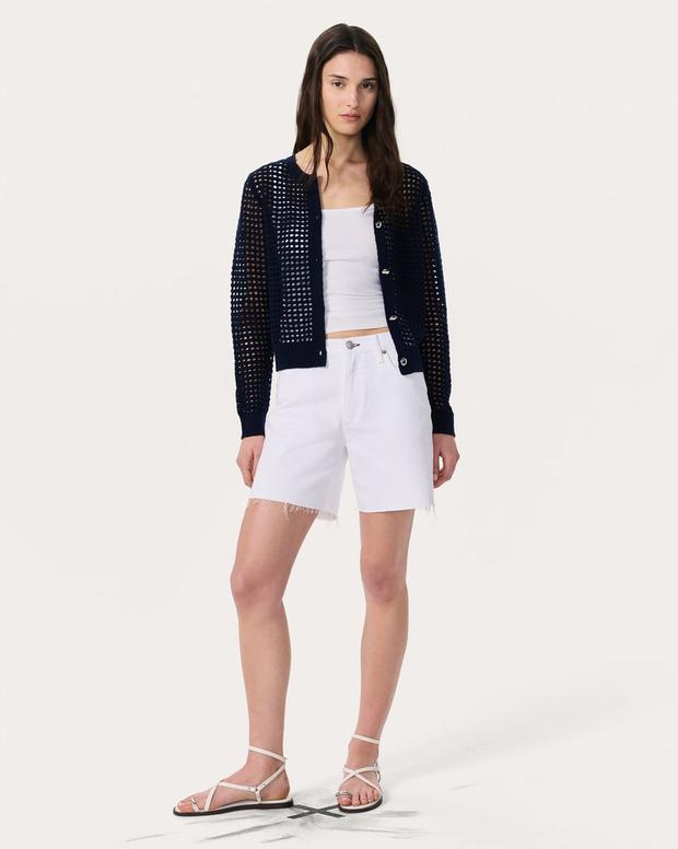 Rag & Bone Ezra Open-Knit Cardigan