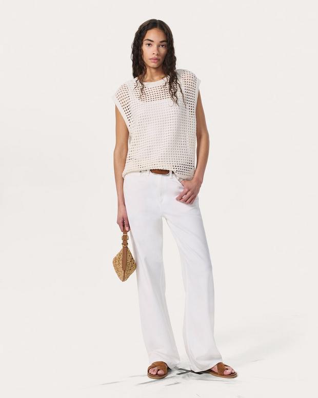 Rag & Bone Ezra Open-Knit Vest