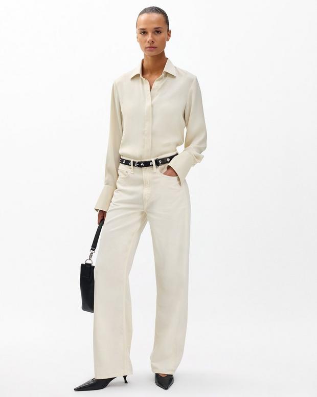 rag & bone Featherweight Logan Wide-Leg Jean