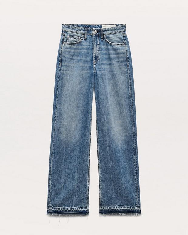 Rag & Bone Featherweight Logan Wide-Leg Jeans