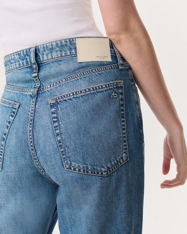 Rag & Bone Featherweight Logan Wide-Leg Jeans