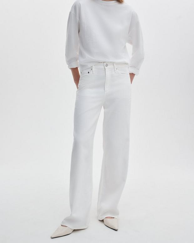 Rag & Bone Featherweight Logan Wide-Leg Jeans