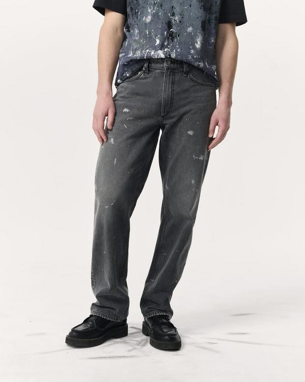 Rag & Bone Fit 4 Hand-Painted Straight Fit Jeans